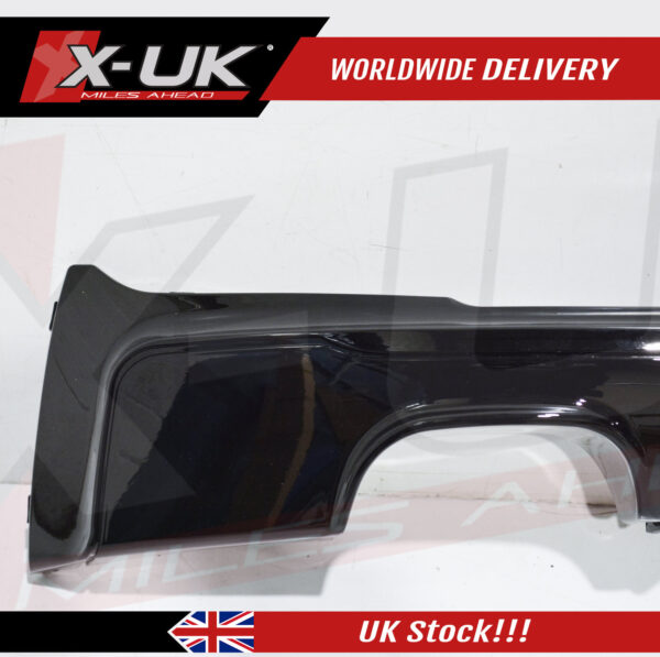 BMW 2 Series F22 F23 M Performance style twin rear diffuser gloss black 2.0