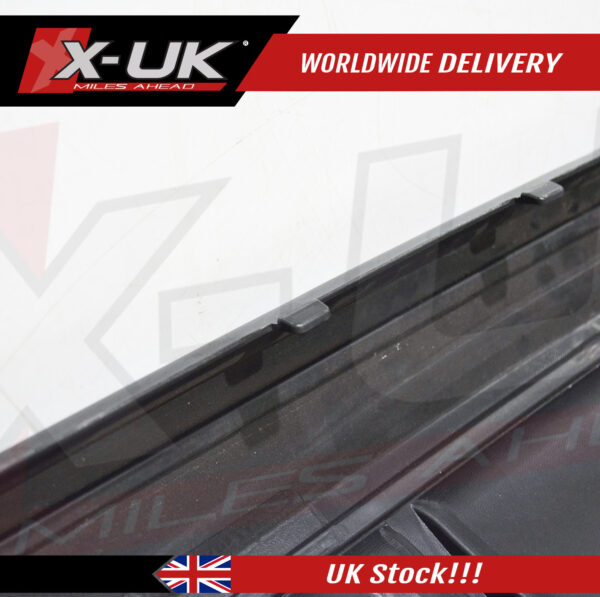 BMW 2 Series F22 F23 M Performance style twin rear diffuser gloss black 2.0