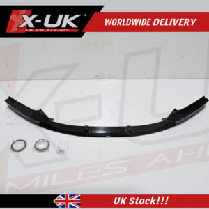 BMW 2 Series F22 F23 M Performance style gloss black front splitter lip