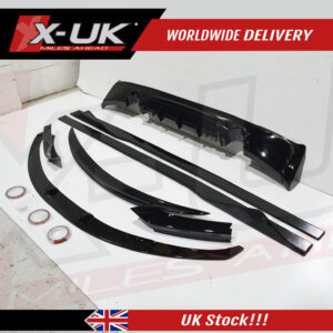 BMW 2 Series F22 F23 2013-2018 M Performance style gloss black body kit 1.1