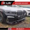 BMW 7 Series 2019-2021 G11 G12 M Performance style gloss black aero kit