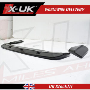 BMW X3 2020-2021 M Sport front splitter lip gloss black