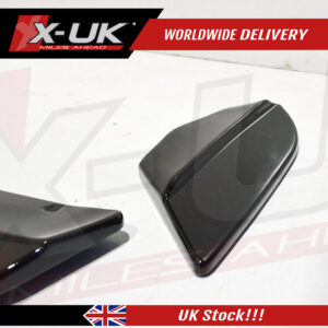 BMW X3 2020-2021 M Sport front splitter lip gloss black