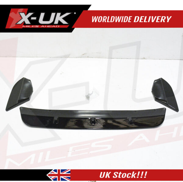 BMW X3 2020-2021 M Sport front splitter lip gloss black