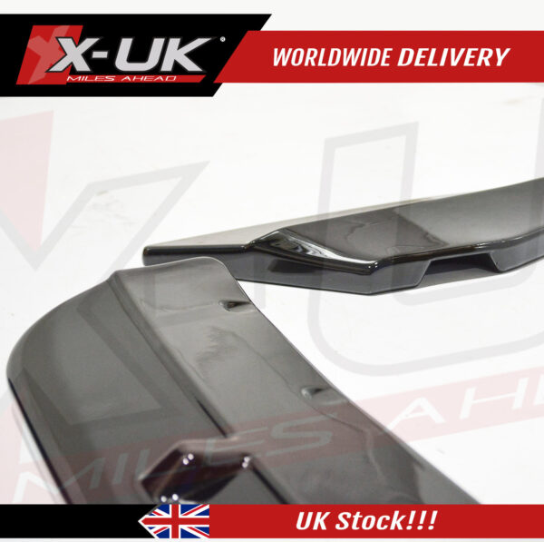 BMW X3 2020-2021 M Sport front splitter lip gloss black