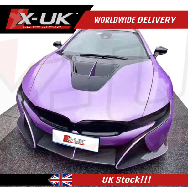 BMW I8 2014-2019 front bonnet hood add on FRP