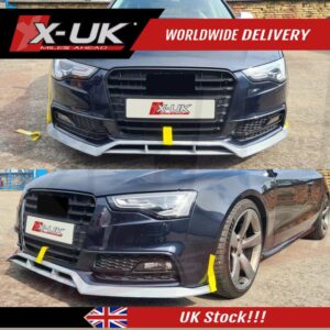 Audi A5 Sline S5 2012-2016 B8.5 front bumper lower splitter lip FRP