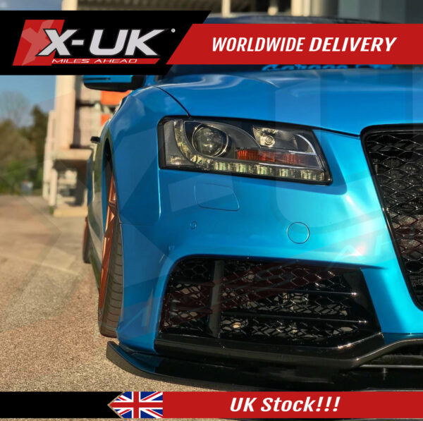 RS5 style front bumper conversion to fit Audi A5 S5 2007-2012 2 doors