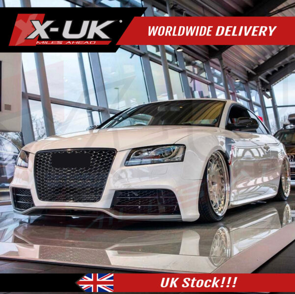 RS5 style front bumper conversion to fit Audi A5 S5 2007-2012 2 doors