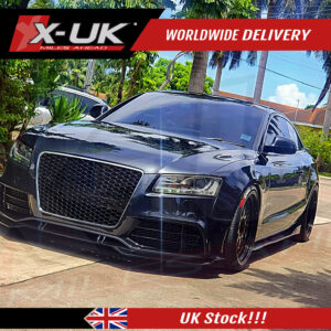 RS5 style front bumper conversion to fit Audi A5 S5 2007-2012 2 doors