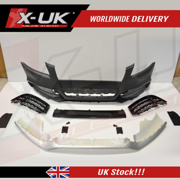 RS5 style front bumper conversion to fit Audi A5 S5 2007-2012 2 doors