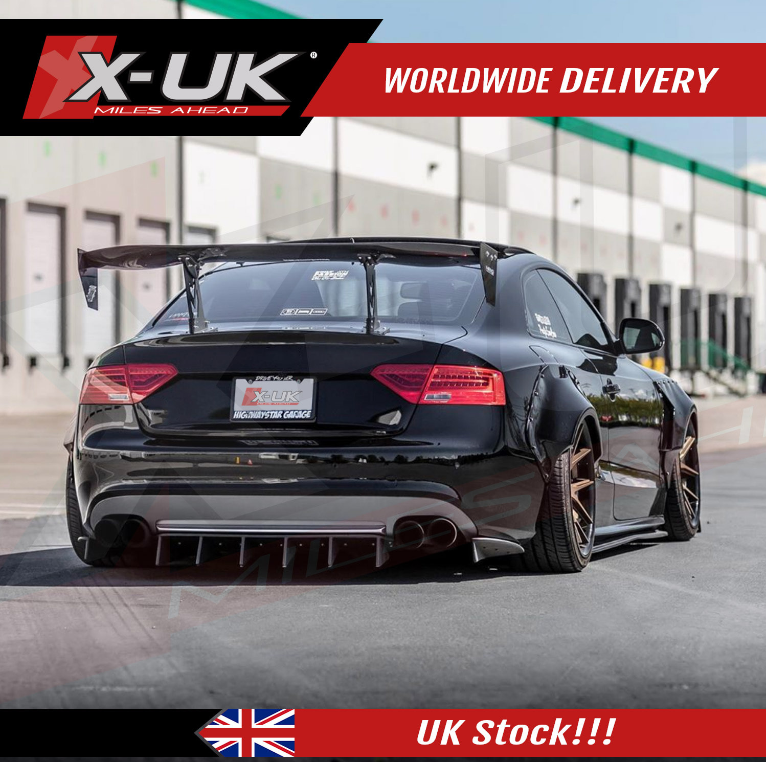 Audi A5 Widebody kit will also fit Audi S5 2007-2016 B8 B8.5