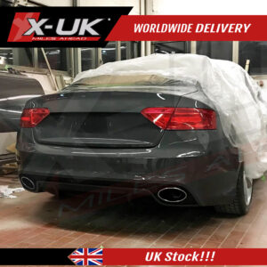 RS5 style rear bumper conversion for Audi A5 S5 2007-2015 Coupe Convertible