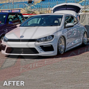 Scirocco R 2015-2017 style body kit conversion front + sides + rear