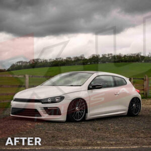 Scirocco R 2015-2017 style body kit conversion front + sides + rear