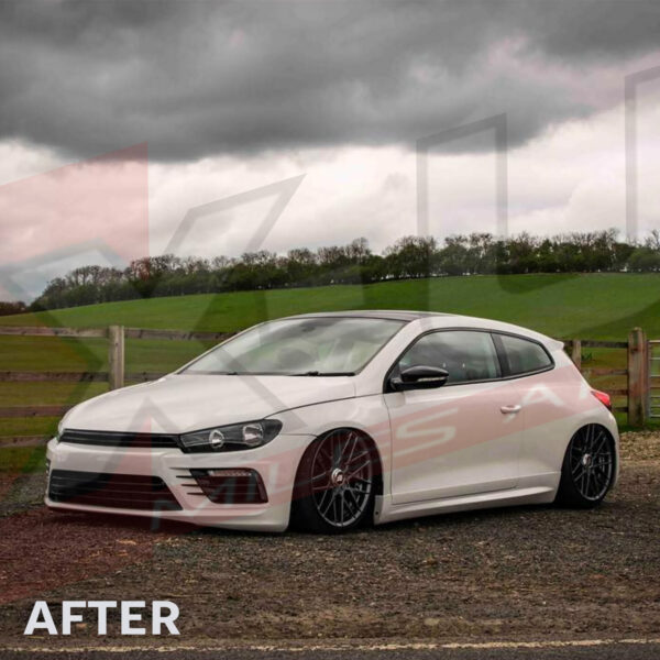 Scirocco R 2015-2017 style body kit conversion front + sides + rear