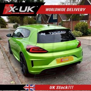 Scirocco R style rear bumper conversion for Scirocco 2015-2017