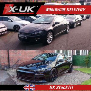 VW scirocco 2008-2014 pre-facelift R style front bumper conversion