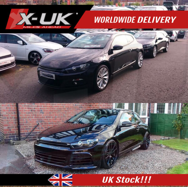 VW scirocco 2008-2014 pre-facelift R style front bumper conversion