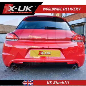 Scirocco R style rear bumper conversion for scirocco 2008-2014 Pre-facelift