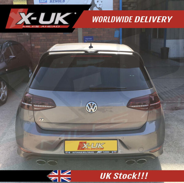 VW Golf VII MK7 Carbon fibre rear spoiler