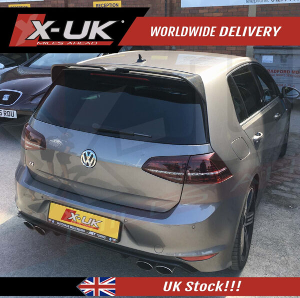 VW Golf VII MK7 Carbon fibre rear spoiler