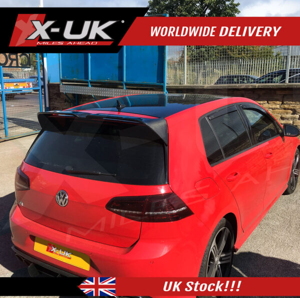 VW Golf VII MK7 Carbon fibre rear spoiler