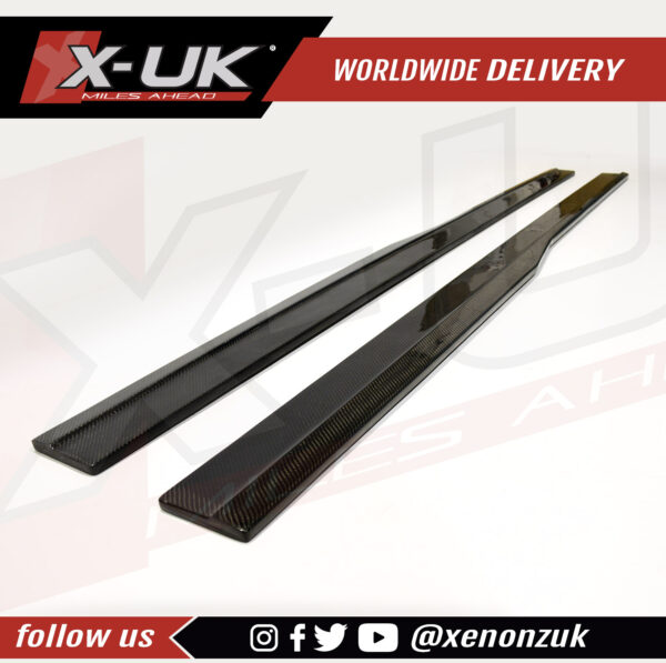 Golf MK7 R Carbon fibre side skirts extensions