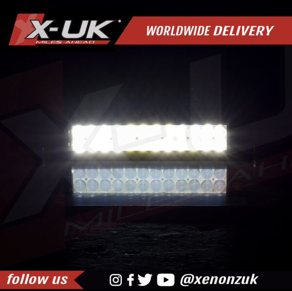 LED 72W 4D Light Bar 14 inch