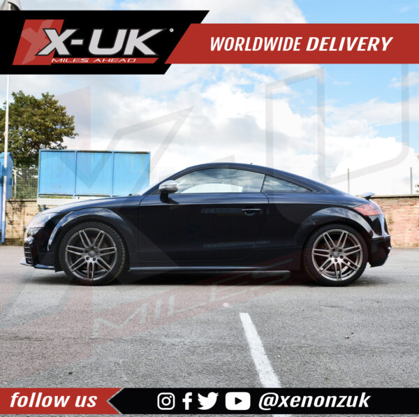 Audi TT TTS 2006-2014 MK2 to TTRS style side skirts valance