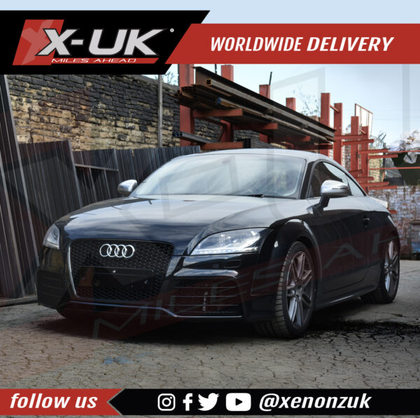 Audi TT TTS 2006-2014 MK2 to TTRS style side skirts valance