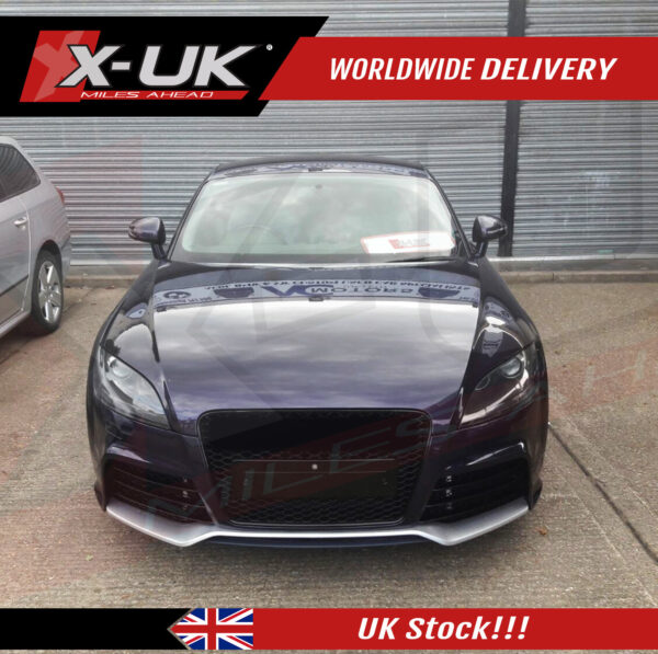 Audi TT TTS 2006-2014 MK2 to TTRS style front bumper body kit