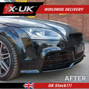 Audi TT TTS 2006-2014 MK2 to TTRS style front bumper body kit