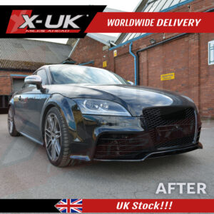 Audi TT TTS 2006-2014 MK2 to TTRS style front bumper body kit