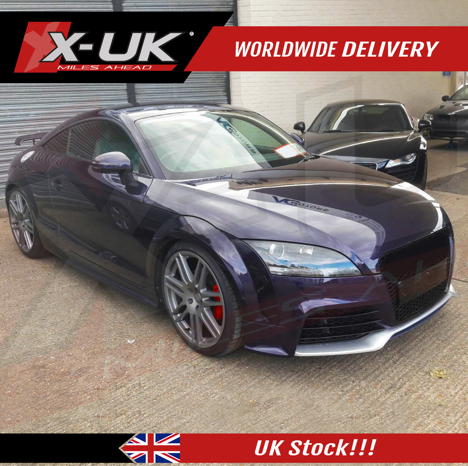 Audi TT 8J, 2.0 TFSI Complete TTRS bumper conversion 19 Ma…