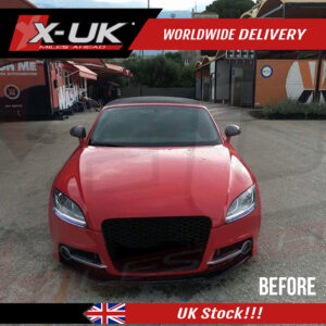 Audi TT TTS 2006-2014 MK2 to TTRS style front bumper body kit