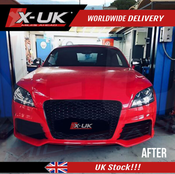 Audi TT TTS 2006-2014 MK2 to TTRS style front bumper body kit