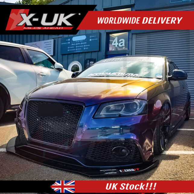 Audi A3 S3 2009-2012 to RS3 style products | XUK LTD