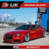 Audi A5 S-line S5 and RS5 2007-2015 black FRP side skirt extensions