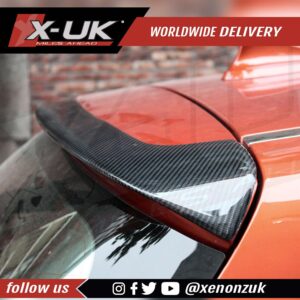 BMW 1 Series F20 M performance style carbon fibre rear spoiler