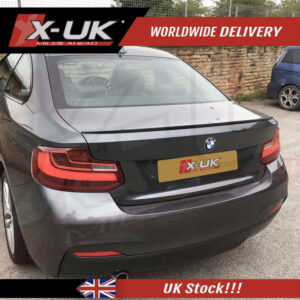 BMW 2 Series F22 2014-2016 M2 style carbon fibre rear spoiler