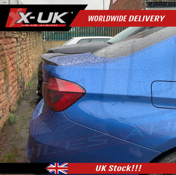 BMW 3 Series F30 2012-2016 M Performance style carbon fiber rear spoiler