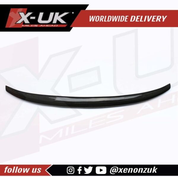 BMW 4 Series F33 2014-2016 M Performance style carbon fibre rear boot spoiler