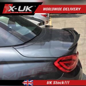 BMW 4 Series F33 F83 2014-2016 M4 style carbon fibre rear boot spoiler