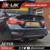 BMW 4 Series F82 F83 M4 style carbon fiber rear boot spoiler