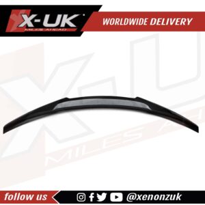 BMW 4 Series F82 F83 M4 style carbon fiber rear boot spoiler