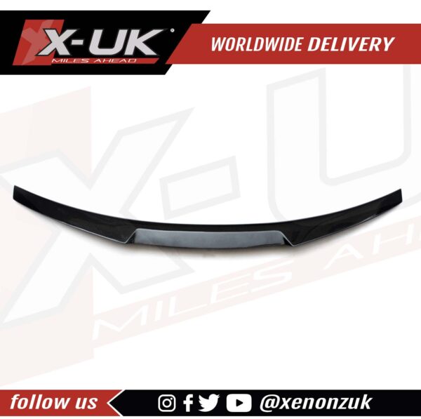 BMW 4 Series F82 F83 M4 style carbon fiber rear boot spoiler