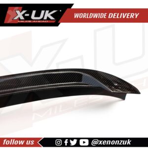 BMW 5 Series F10 Hamann style carbon fibre rear spoiler