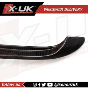 BMW 5 Series F10 Hamann style carbon fibre rear spoiler