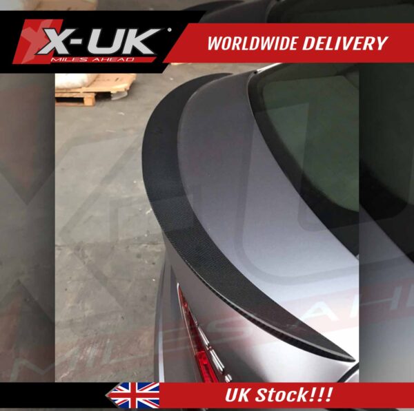 BMW 5 Series M performance style F07 GT LCI 2014-2017 carbon fibre rear spoiler